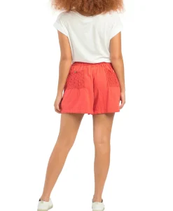 Women's Crochet-Trim Shorts