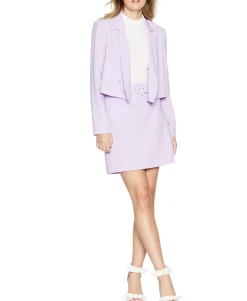 Women's Cropped Double-Breasted Blazer