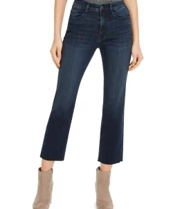 Women's Cropped Mid-Rise Jeans