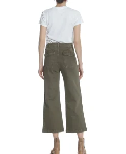 Women's Cropped Wide-Leg Jeans