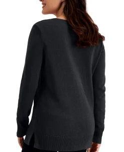 Women's Crossover V-Neck Sweater