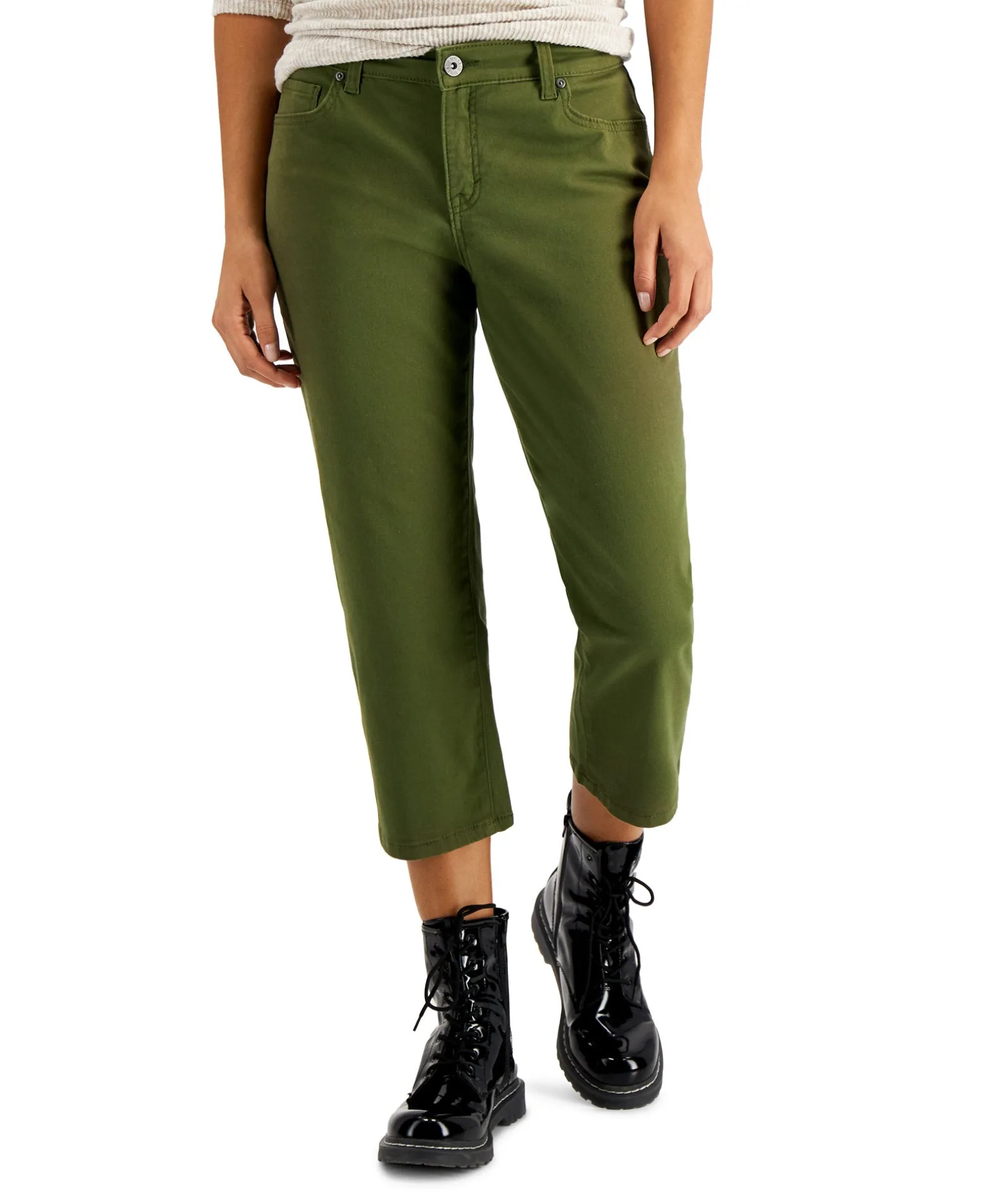 Women's Curvy Capri Jeans