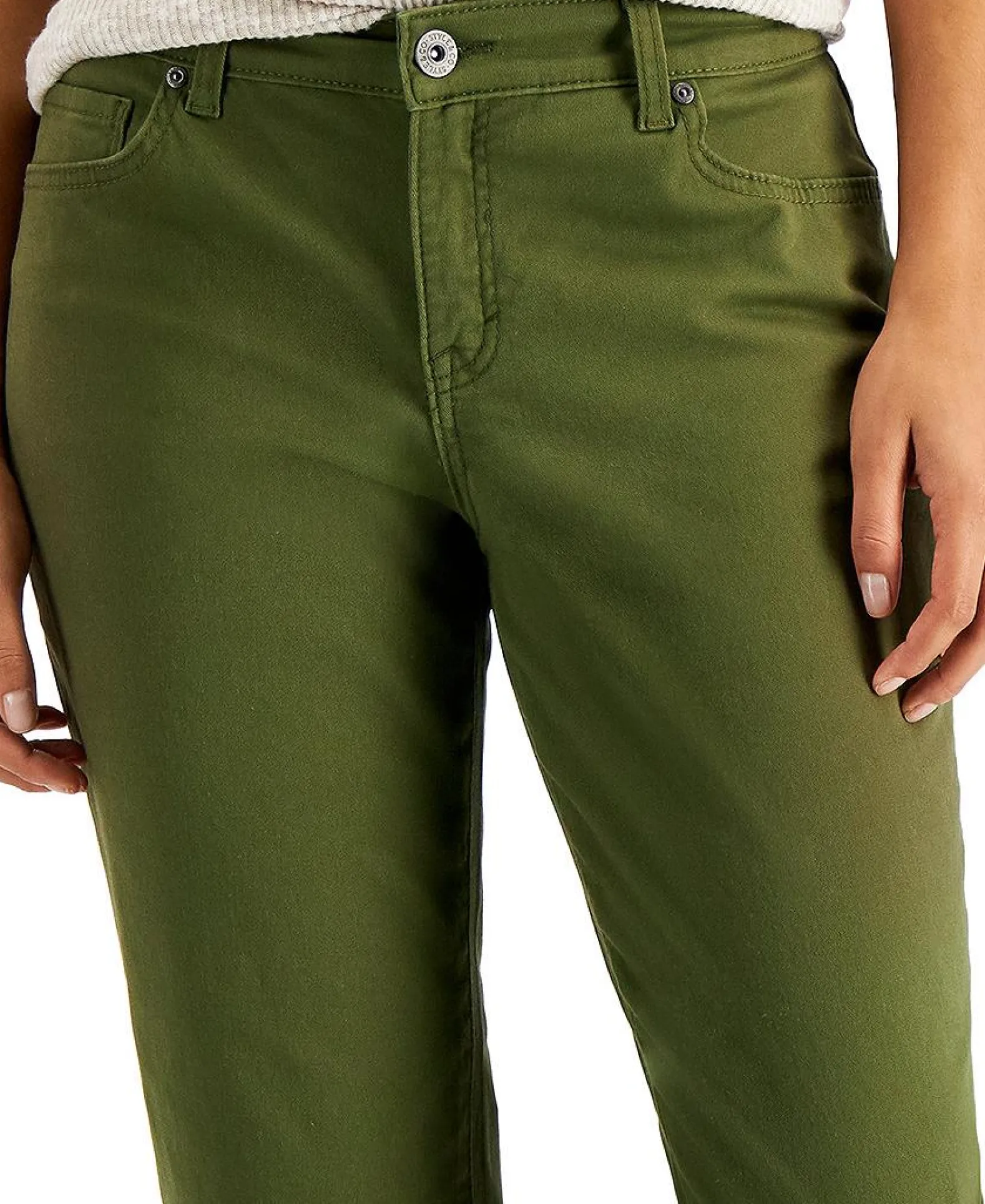 Women's Curvy Capri Jeans