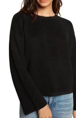 Women's Cutout Ribbed Sweater