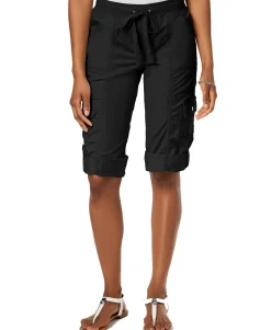 Women's Drawstring Cargo Shorts