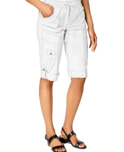 Women's Drawstring Cargo Shorts