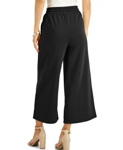 Women's Drawstring Culotte Pants