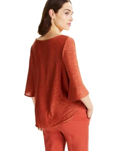 Women's Elbow-Sleeve Top