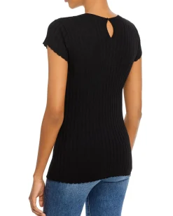 Women's Filana Ribbed Knit Short Sleeve Shirt