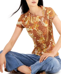 Women's Floral Print T-Shirt