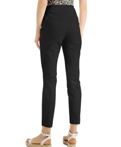 Women's Folded-Waist Tapered Pants