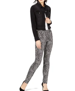 Women's Frayed Cropped Denim Jacket