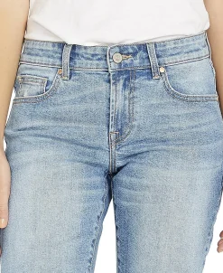 Women's Frayed-Hem Bermuda Shorts