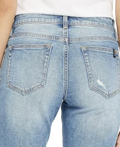 Women's Frayed-Hem Bermuda Shorts