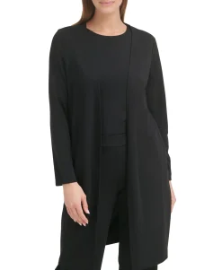 Women's French Terry Long Cardigan