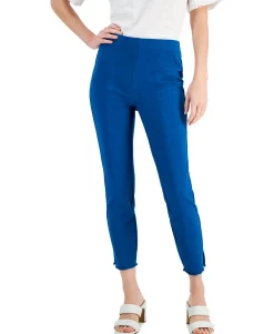 Women's Fringe-Hem Pull-On Pants