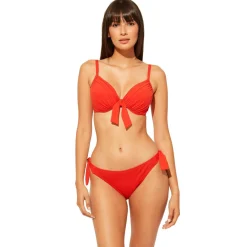 Women's Goddess Tie Front Underwire Bikini Top