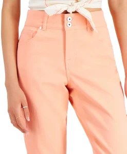 Women's High Cuffed Capri Jeans