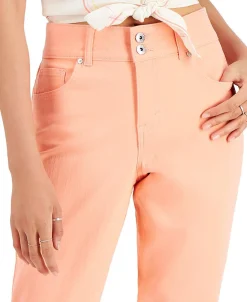 Women's High Cuffed Capri Jeans