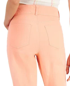 Women's High Cuffed Capri Jeans