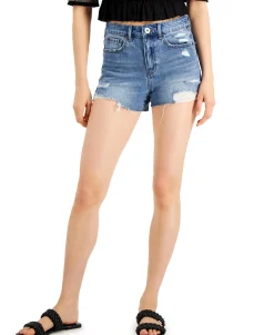 Women's High Rise Jean Shorts