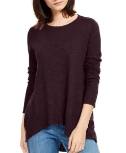 Women's High-Low Organic Sweater