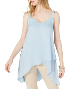 Women's High-Low Overlapping-Hem Camisole