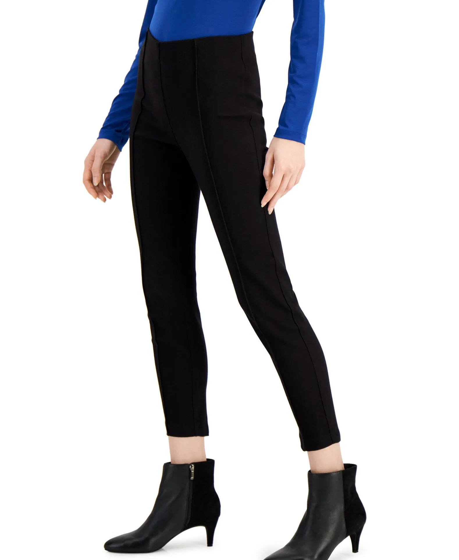 Women's High-Rise Comfort Ankle Pants