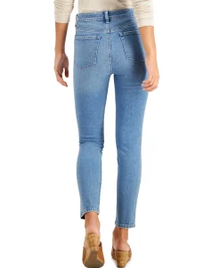 Women's High-Rise Distressed Skinny Ankle Jeans