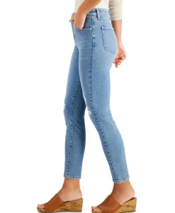 Women's High-Rise Distressed Skinny Ankle Jeans