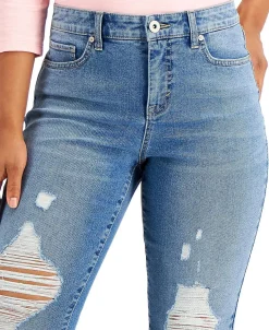 Women's High-Rise Straight Crop Jeans