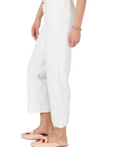 Women's High-Rise Wide-Leg Cropped Jeans