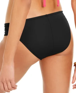 Women's Island Goddess Ruched-Side Hipster Bikini Bottoms