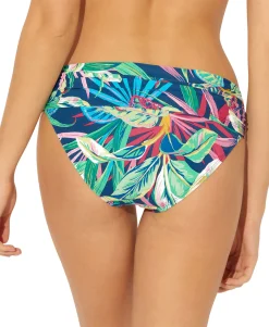 Women's It's a Jungle Out There Sarong Hipster Bikini Bottoms