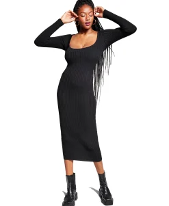 Women's Jeannie Mai x Selena Ribbed Bodycon Dress
