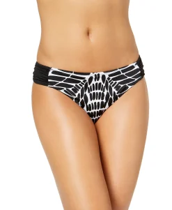Women's Kalediscope Printed Side-Cinch Hipster Bikini Bottoms
