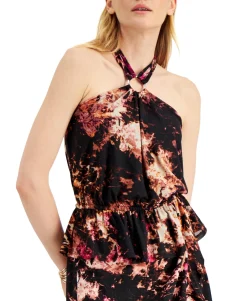 Women's Keyhole Halter Top