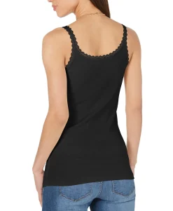 Women's Lace-Trimmed Camisole Top