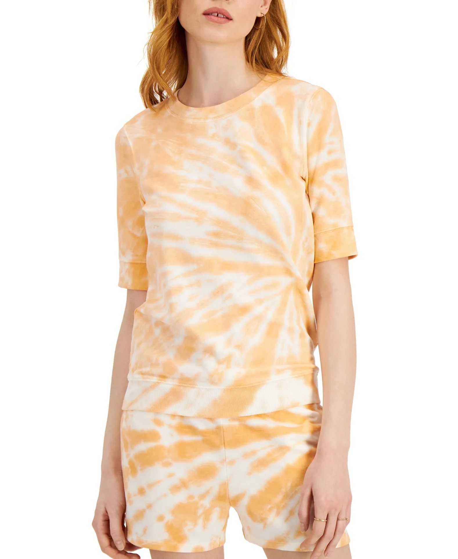 Women's Lightweight Tie-Dyed Sweatshirt