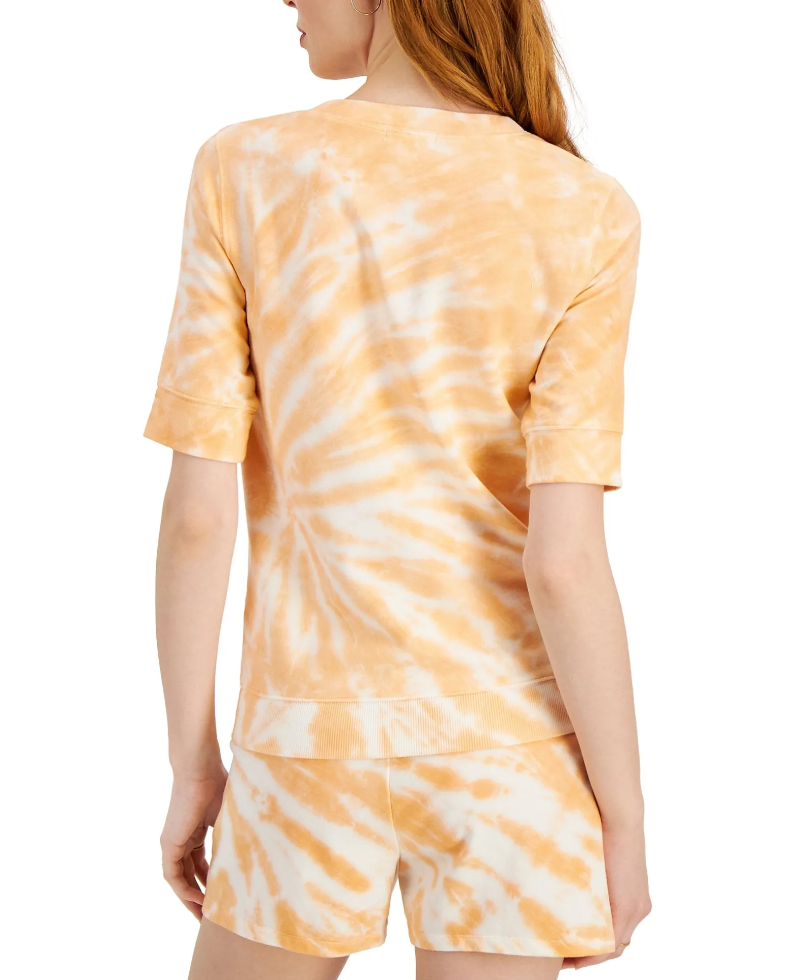 Women's Lightweight Tie-Dyed Sweatshirt