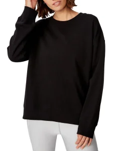Women's Long Sleeve Fleece Crew Sweatshirt