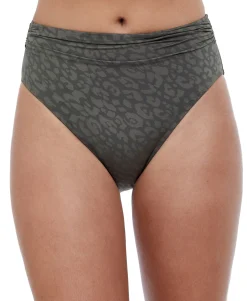 Women's Luminous Safari High-Waist Bikini Bottom