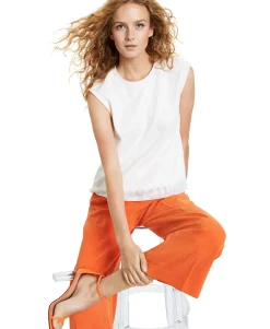 Women's Mesh-Hem Tank Top