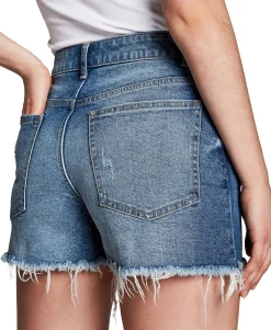 Women's Mid Rise Sylvie Stretch Denim Shorts