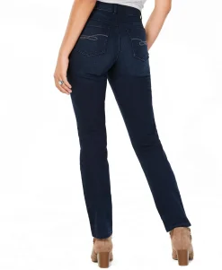 Women's Mid-Rise Slim-Leg Jeans