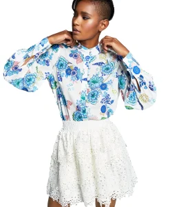 Women's Misa Hylton for INC Eyelet Skirt