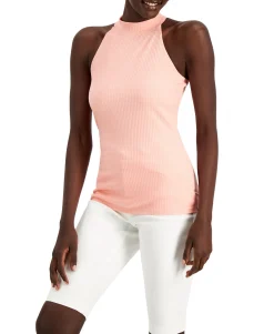 Women's Mock-Neck Halter Top