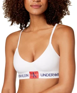 Women's Monogram Unlined Triangle Bra QF4919