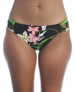 Women's Moonlit Lotus Hipster Bikini Bottoms