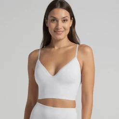 Women's Natural Beauty™ Microfiber Removable Cup Bralette with Back Closure 2456